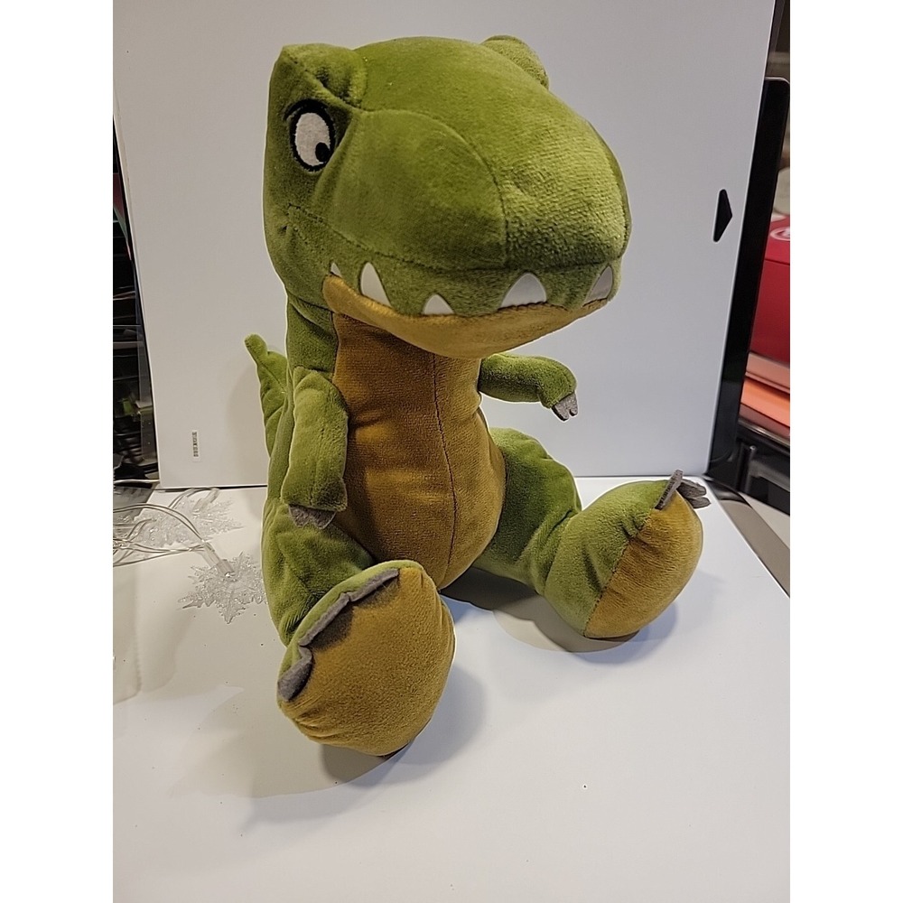Kohl's Cares T-Rex Plush Green Dinosaur Stuffed 9" Are We There Yet Dan Santat